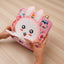 Pink Rabbit Quiet Book — Squeaky Fox, Sensory Animals & Four Seasons