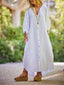 casual long sleeved cardigan maxi dress