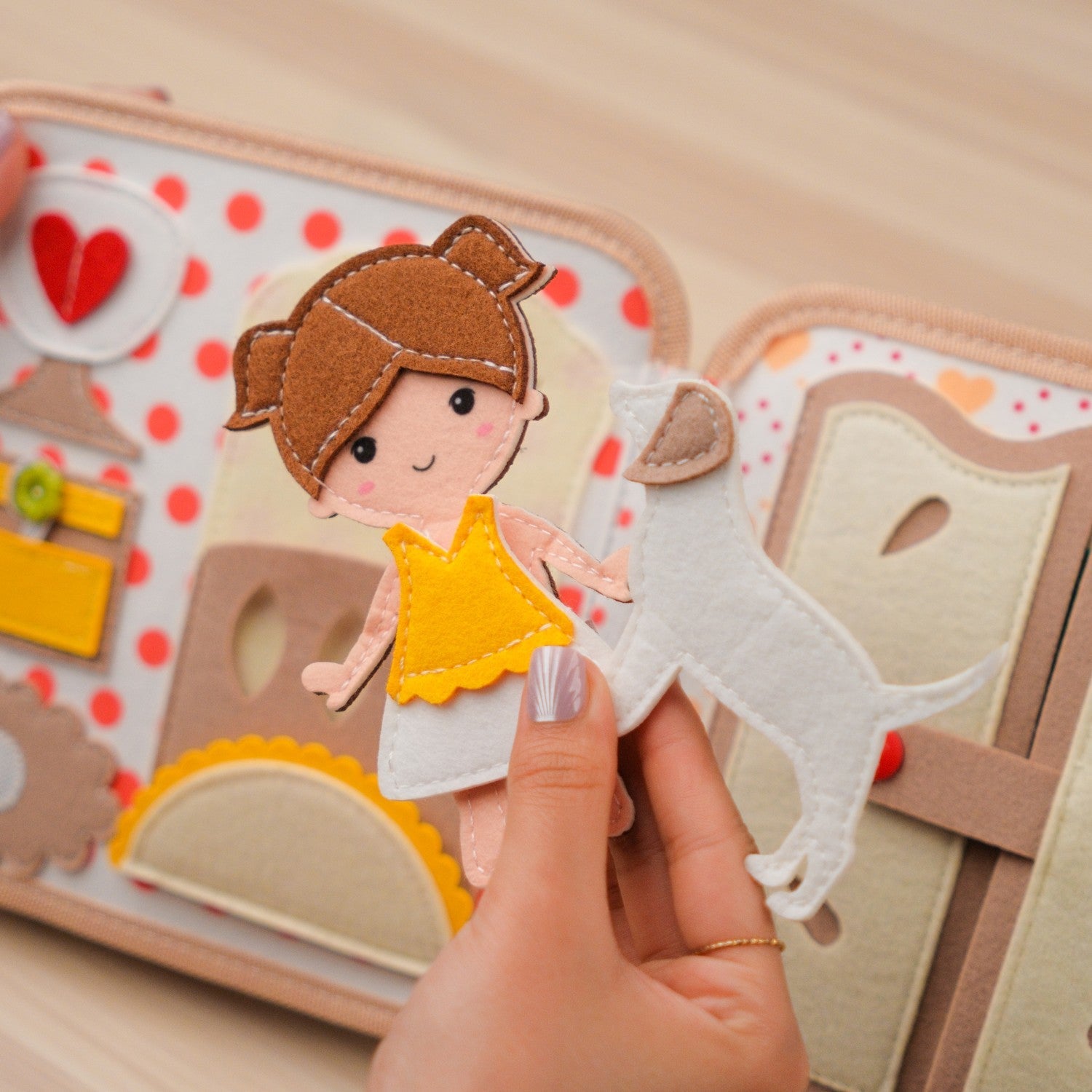 Daily Routine Quiet Book for Toddlers