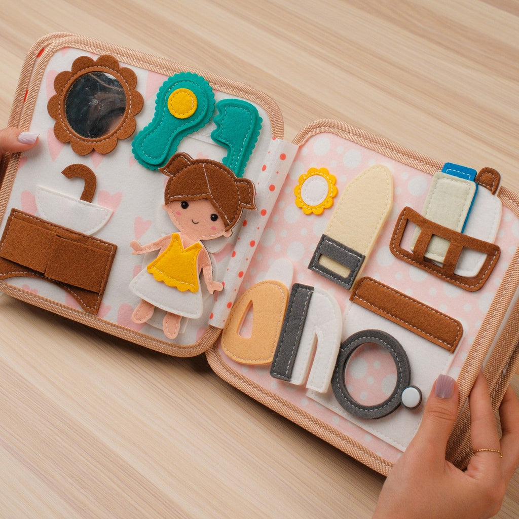 Daily Routine Quiet Book for Toddlers