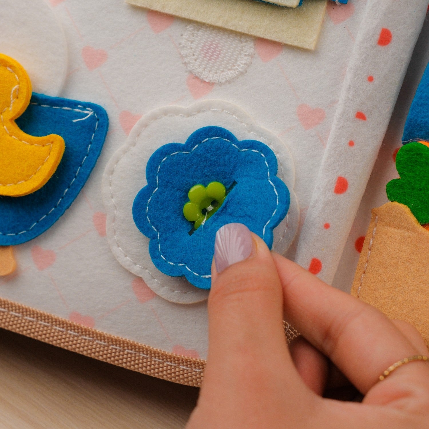 Daily Routine Quiet Book for Toddlers