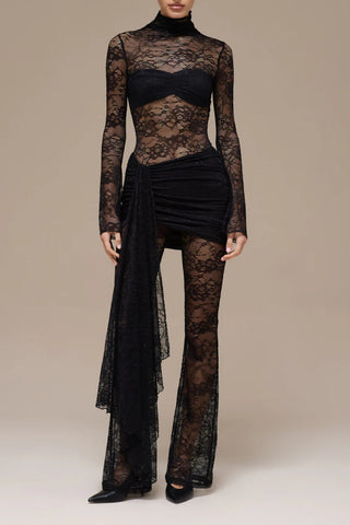 JUMPSUIT | BLACK LACE