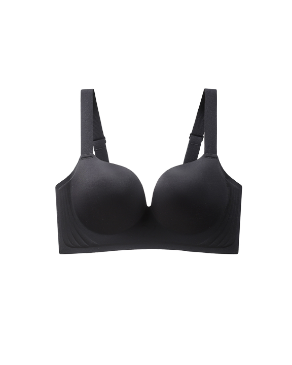 seamless bra, back view