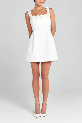 Sleeveless Pocket Suspender Mini Dress