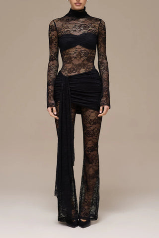 JUMPSUIT | BLACK LACE