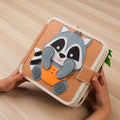 Raccoon Adventure Quiet Book for Toddlers