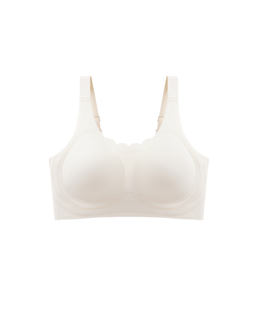 seamless bra, front view