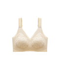 lace wireless bra, front view