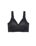 lace wireless bra, close-up view