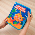 Ocean Adventure Quiet Book — Magic ABCD Torch & Magnetic Fishing