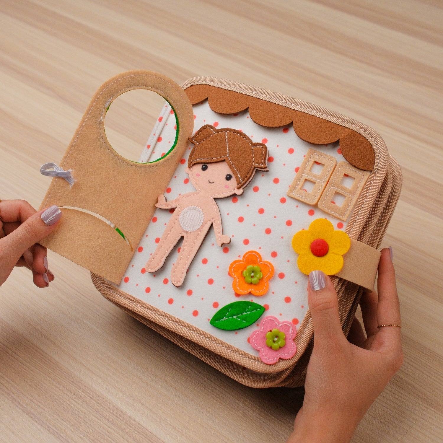 Daily Routine Quiet Book for Toddlers