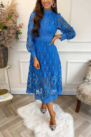 Elegant Lace Maxi Dress