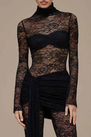JUMPSUIT | BLACK LACE